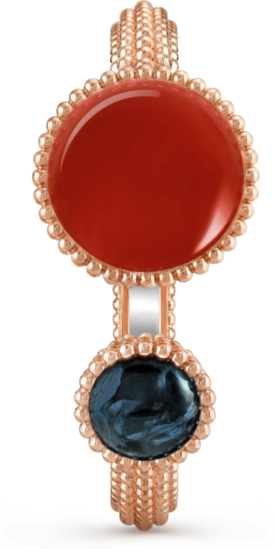 Van Cleef & Arpels,Perlée™ 25mm,25mm,Rose Gold,White,Quartz,Sapphire,Round,VCARPBKK00