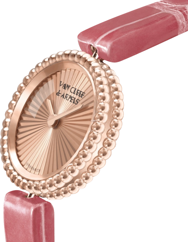 Van Cleef & Arpels,Perlée™ 23mm,23mm,Rose Gold,Quartz,Sapphire,Round,VCARPBML00
