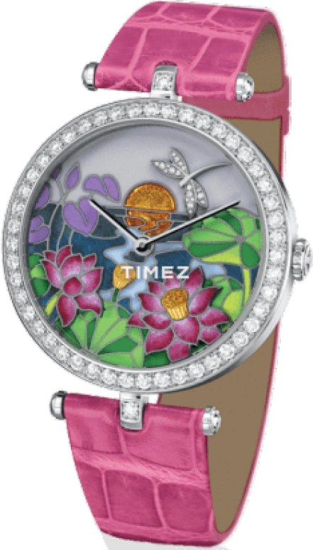 Van Cleef & Arpels,Extraordinary Dials™ 38mm,38mm,White Gold,Multi-Color,Handwound,60hours,Sapphire,Crystal Glass,VCARO30500