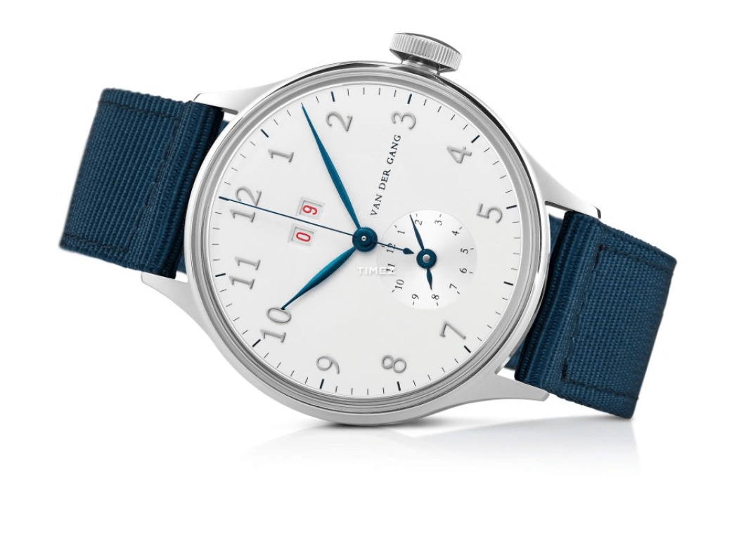 Van der Gang Watches,Gents 41mm,41mm,Stainless Steel,Silver,Automatic,Dule Time,Big Date,20009