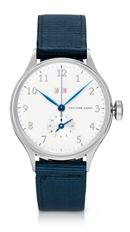 Van der Gang Watches,Gents 41mm,41mm,Stainless Steel,Silver,Automatic,Dule Time,Big Date,20009