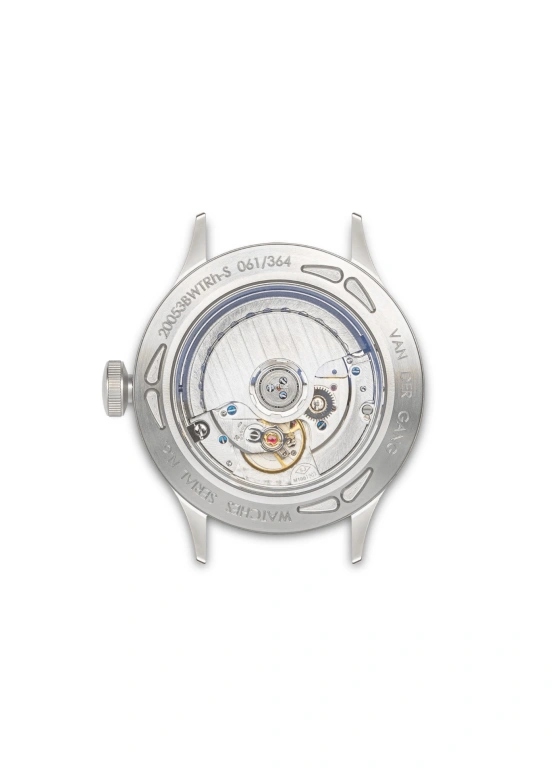Van der Gang Watches,20053 38mm,38mm,Stainless Steel,White,Automatic,Day,40hours,20053BWT Rg