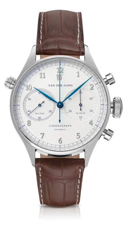 Van der Gang Watches,Gents 41mm,41mm,Stainless Steel,Silver,Automatic,Chronograph,Day,20019