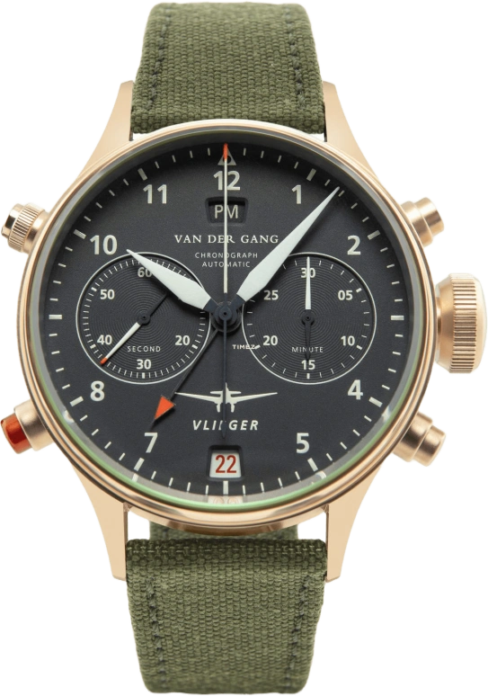 Van der Gang Watches Vlieger 20045GA-G