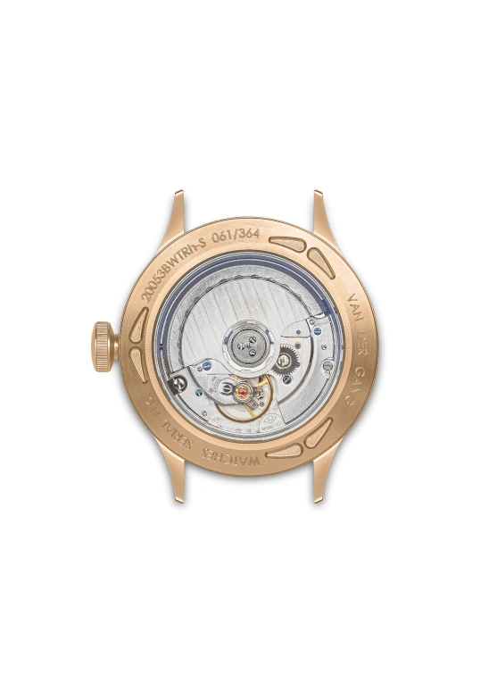Van der Gang Watches,20053 38mm,38mm,Rose Gold,White,Automatic,Day,40hours,20053GWT Rg