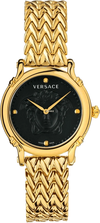 VERSACE,Women 40mm,40mm,Stainless Steel,Black,Quartz,Sapphire,Round,VEPN00620