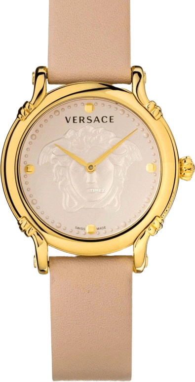 VERSACE,Women 40mm,40mm,Stainless Steel,Cream,Quartz,Sapphire,Round,VEPN00120