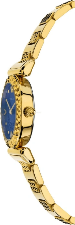 VERSACE,Women 27mm,27mm,Stainless Steel,Blue,Quartz,Sapphire,Round,VEAA01420