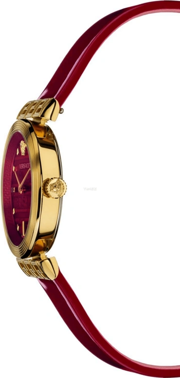 VERSACE,Women 34mm,34mm,Stainless Steel,Wine Red,Quartz,Sapphire,Round,VELW00320