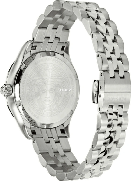 VERSACE,Women 36mm,36mm,Stainless Steel,White,Quartz,Sapphire,Round,VEHU00320