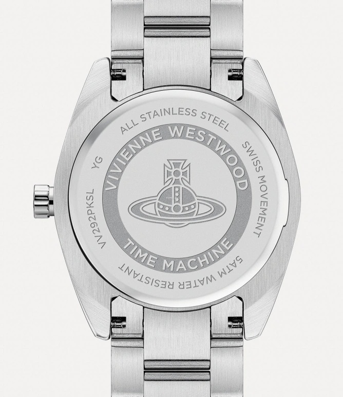 Vivienne Westwood,Other 29mm,29mm,Stainless Steel,Pink,Quartz,Day,Hardlex,Glass,VV292PKSL