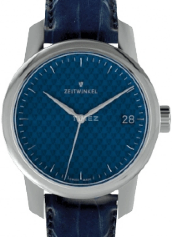 Zeitwinkel,39mm Midsize 39mm,39mm,Stainless Steel,Blue,Automatic,72hours,In-house Caliber,083 BLUE