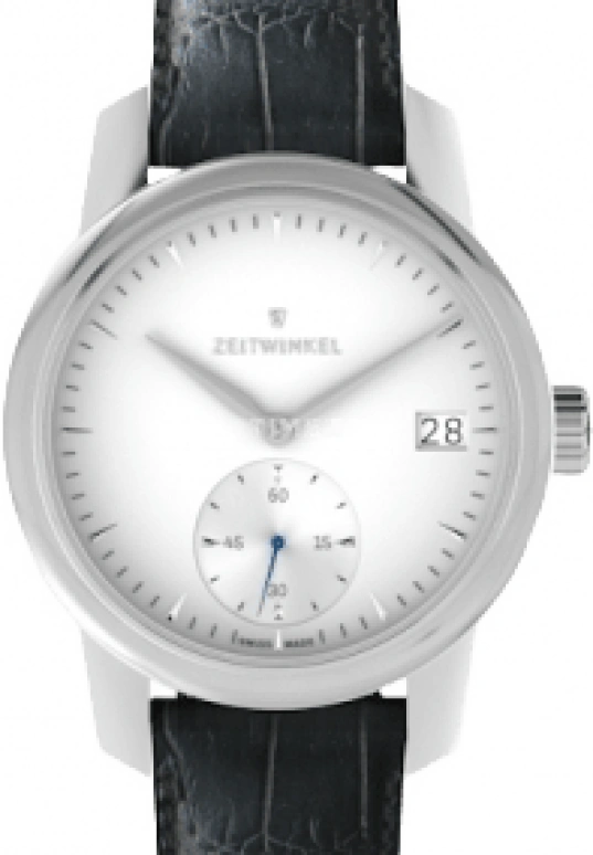 Zeitwinkel,39mm Midsize 39mm,39mm,Stainless Steel,Silver,Automatic,Day,72hours,188 SILVER