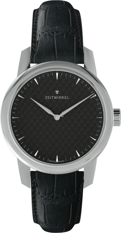 Zeitwinkel,42,5mm Classic 42.50mm,42.50mm,Stainless Steel,Black,Automatic,Date,72hours,312 BLACK