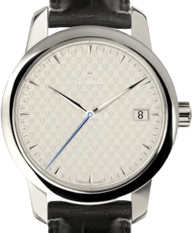 Zeitwinkel,42,5mm Classic 42.50mm,42.50mm,Stainless Steel,Silver,Automatic,Day,72hours,032 SILVER