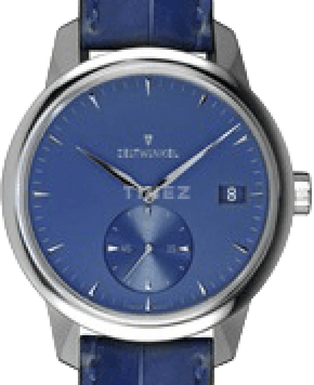 Zeitwinkel,42,5mm Classic 42.50mm,42.50mm,Stainless Steel,Blue,Automatic,Day,72hours,181 BLUE