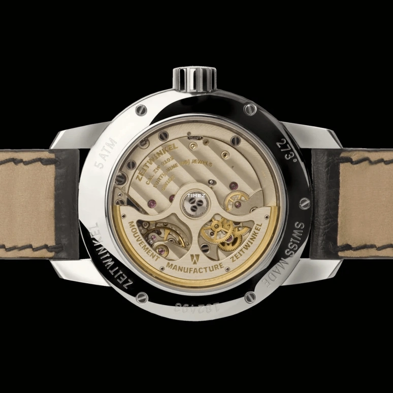 Zeitwinkel,42,5mm Classic 42.50mm,42.50mm,Stainless Steel,Silver,Automatic,Power Reserve Indicator,Big Date,273 SILVER