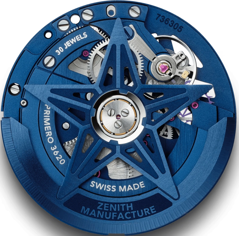 Zenith,Defy Skyline 41mm,41mm,Ceramic,Blue,Skeleton,Automatic,Chronograph,60hours,49,49.9301.3620/79.I001