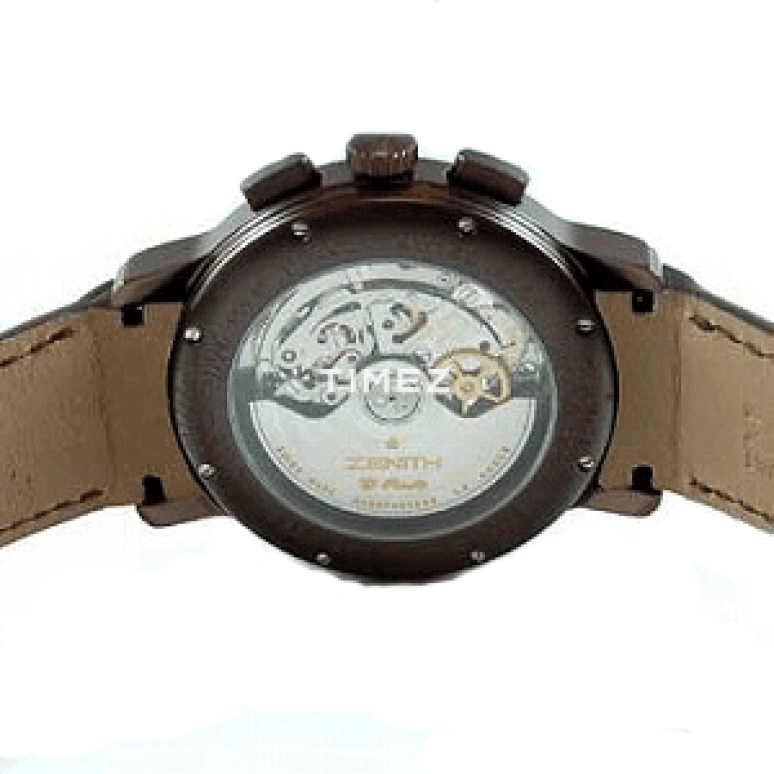 Zenith,El Primero 40mm,40mm,Stainless Steel,Black,Automatic,Chronograph,Power Reserve Indicator,03,03.0240.4021/96.C616