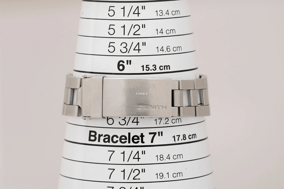 Zenith,Icons 40.50mm,40.50mm,Stainless Steel,Black,Handwound,Chronograph,Round,A277