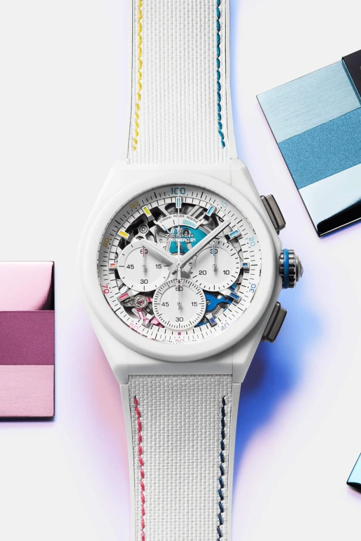 Zenith,Defy 44mm,44mm,Ceramic,White,Skeleton,Automatic,Chronograph,Power Reserve Indicator,49,49.9014.9004/01.R953