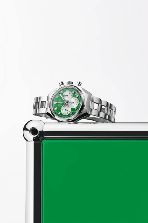 Zenith,Defy 37mm,37mm,Stainless Steel,Green,Automatic,Chronograph,Day,03,03.A780.400-2/91.M3642