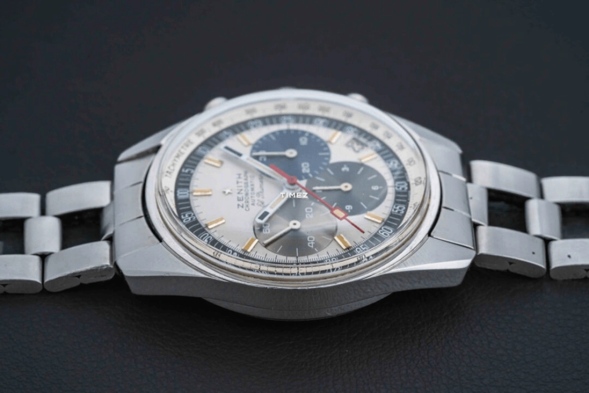 Zenith,Icons 38mm,38mm,Stainless Steel,Silver White,Automatic,Chronograph,Day,A386