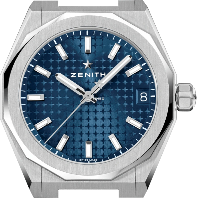 Zenith,Defy Skyline 36mm,36mm,Stainless Steel,Blue,Automatic,Day,Sapphire,Crystal Glass,03,03.9400.670/51.I001