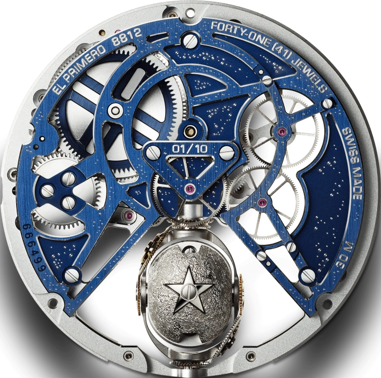 Zenith,Defy 44mm,44mm,Sapphire,Grey,Handwound,Power Reserve Indicator,Tourbillon,04,04.9000.8812/00.R920