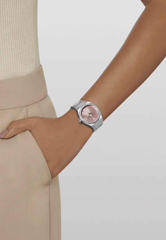 Zenith,Defy 36mm,36mm,Stainless Steel,Cherry Blossom Pink,Automatic,Day,Sapphire,Crystal Glass,16,16.9400.670/18.I001