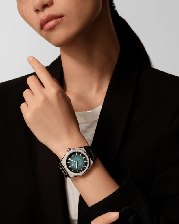 Zenith,Defy Skyline 41mm,41mm,Stainless Steel,Green,Automatic,Chronograph,Day,03,03.9302.3620/75.I001