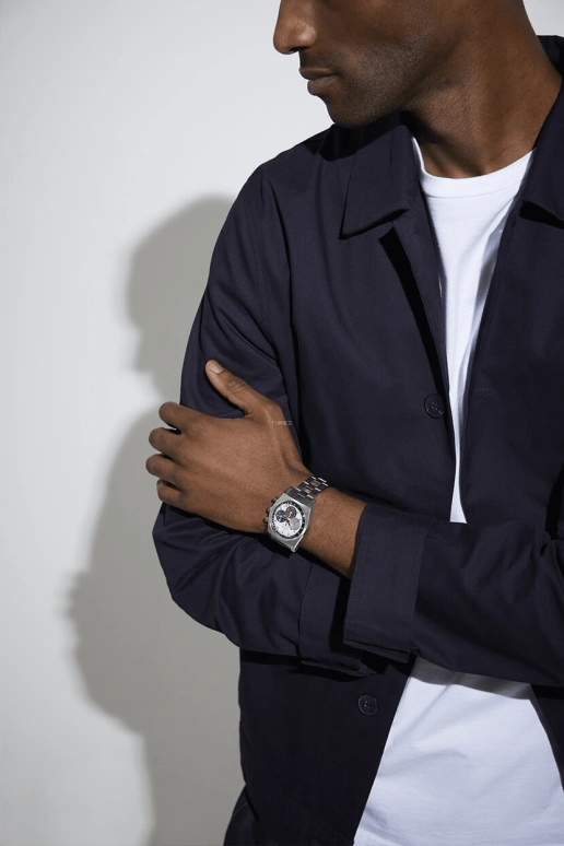 Zenith,Revival 37mm,37mm,Stainless Steel,Silver,Automatic,Chronograph,Day,03,03.A384.400/3817.M3817