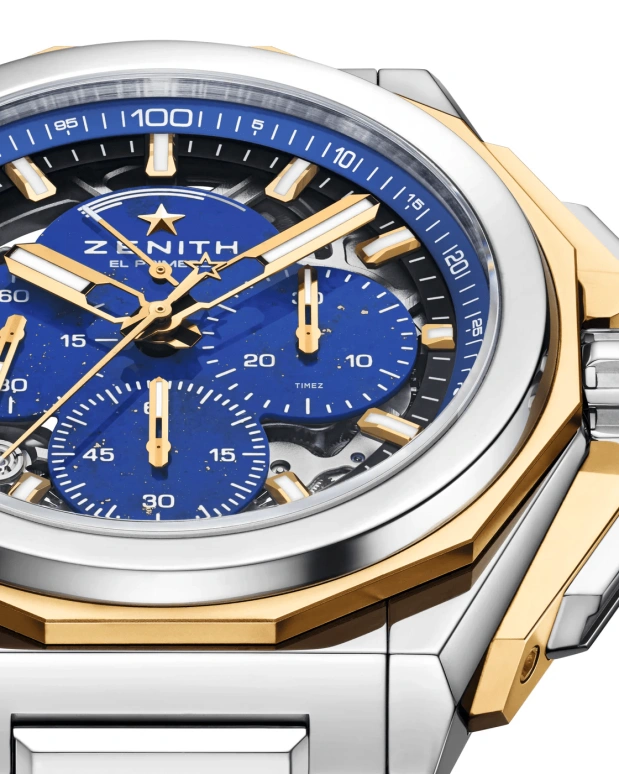 Zenith,Defy Extreme 45mm,45mm,Yellow Gold,Stainless Steel,Blue,Automatic,Chronograph,In-house Caliber,06,06.9200.9004/51.I001