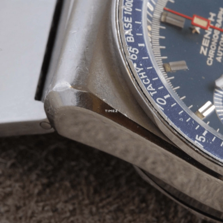 Zenith,Icons 38mm,38mm,Stainless Steel,Blue,Automatic,Chronograph,Day,01,01.0140.415