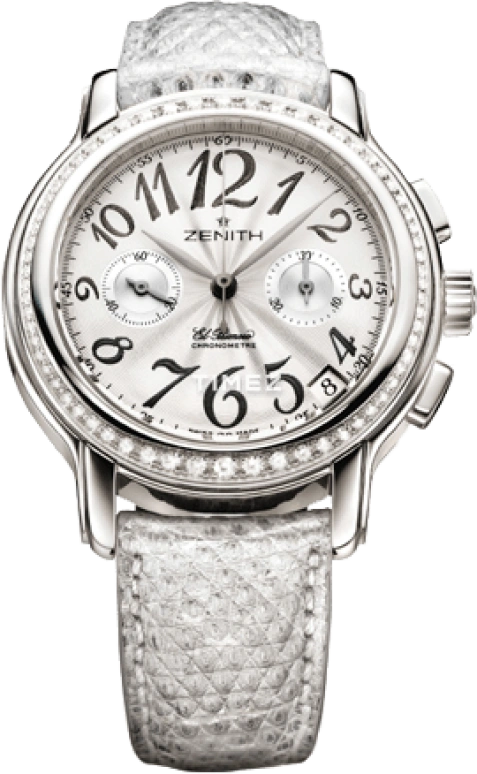 Zenith,Chronomaster 37.50mm,37.50mm,Stainless Steel,Silver White,Automatic,Chronograph,Day,16,16.1230.4002/01.C508