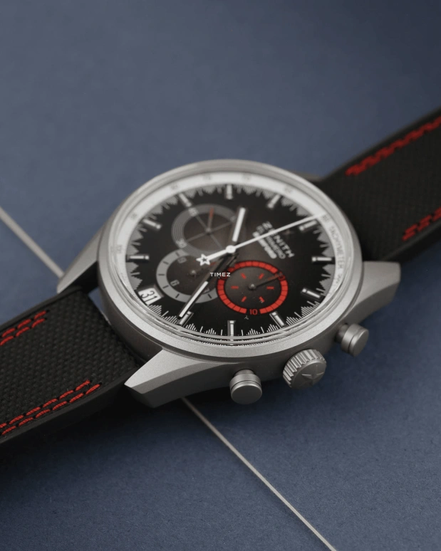 Zenith,El Primero 42mm,42mm,Stainless Steel,Brown,Automatic,Chronograph,Day,03,03.2082.400/02.R830