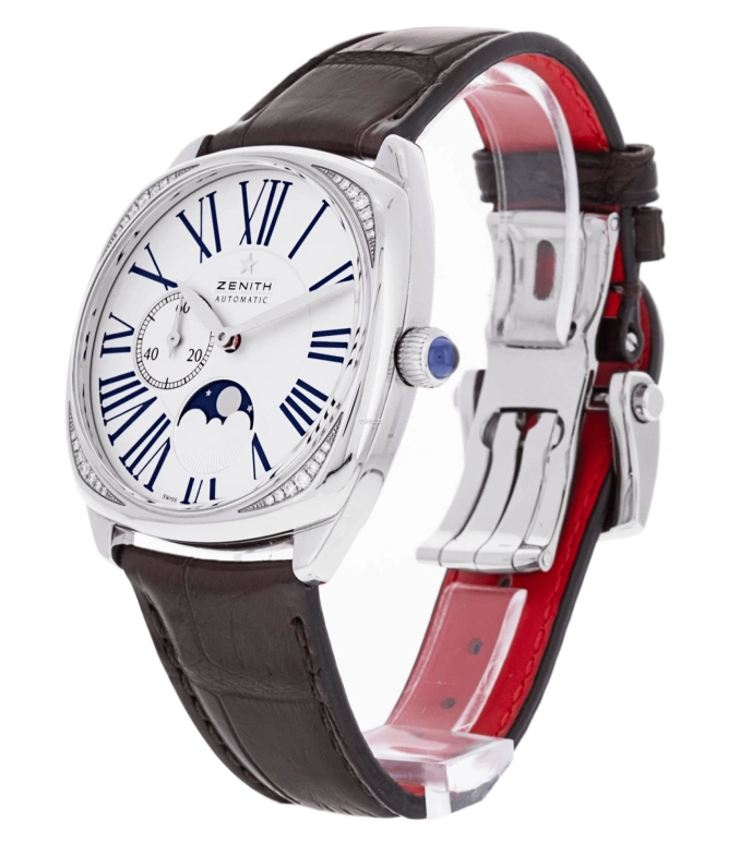 Zenith,Star 37mm,37mm,Stainless Steel,Silver,Automatic,Moonphase,50hours,16,16.1925.692/01.C725