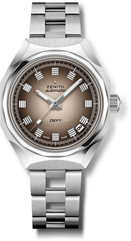 Zenith,Revival 37mm,37mm,Stainless Steel,Brown,Automatic,Day,50hours,03,03.A3642.670/75.M3642