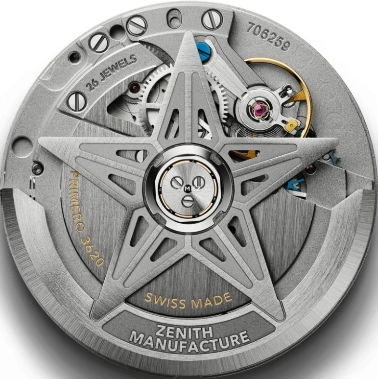 Zenith,Defy Skyline 41mm,41mm,Stainless Steel,Green,Automatic,Chronograph,Day,03,03.9302.3620/75.I001