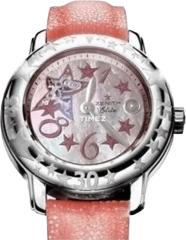 Zenith,El Primero 32mm,32mm,Stainless Steel,Pink,Automatic,Sapphire,Crystal Glass,Round,03,03.1223.68/87.C639