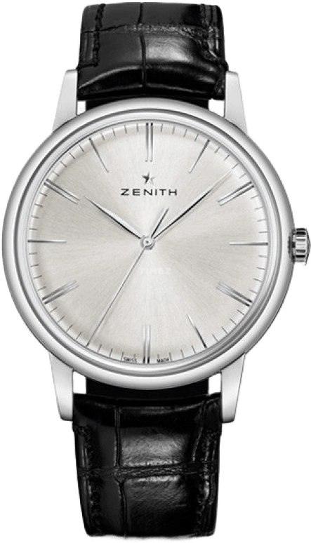 Zenith,Elite 42mm,42mm,Stainless Steel,Silver,Automatic,100hours,In-house Caliber,03,03.2270.6150/01.C493