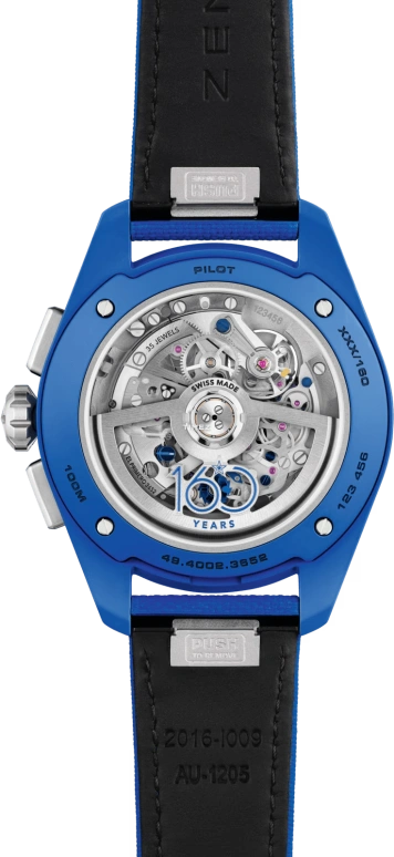 Zenith,Pilot 42.50mm,42.50mm,Ceramic,Blue,Automatic,Chronograph,Flyback,Big Date,49,49.4002.3652/51.I009