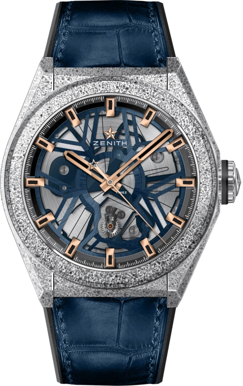 Zenith Defy LAB B 6 BLUE ROSE GOLD