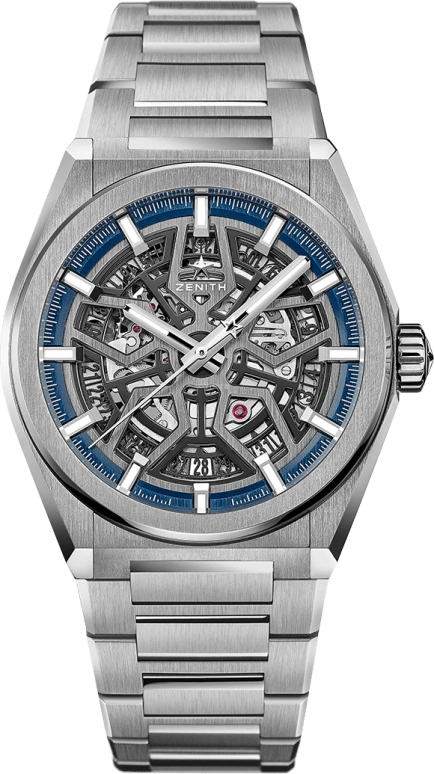 Zenith,Defy 41mm,41mm,Titanium,Skeleton,Automatic,Date,50hours,95,95.9000.670/78.M9000
