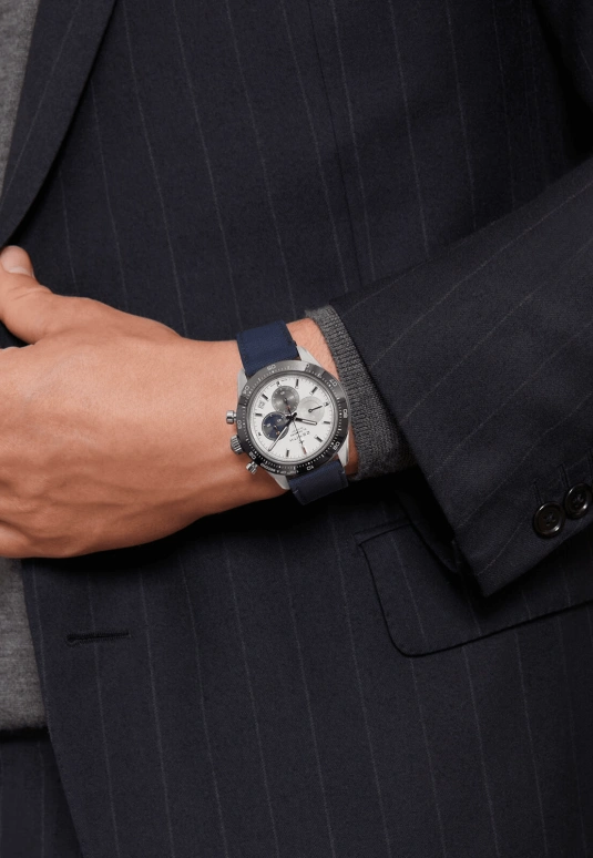 Zenith,Chronomaster Sport 41mm,41mm,Ceramic,Stainless Steel,Silver,Automatic,Chronograph,Day,03,03.3100.3600/69.C823