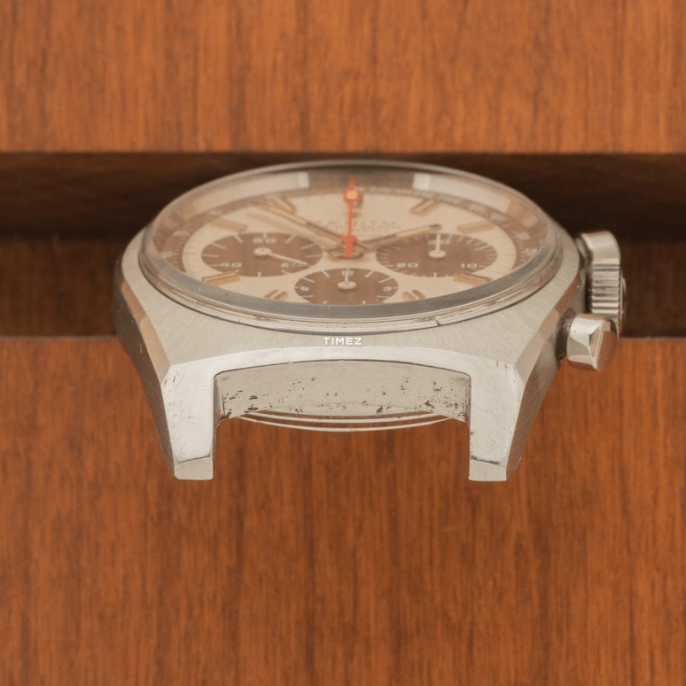 Zenith,Icons 37mm,37mm,Stainless Steel,White,Brown,Automatic,Chronograph,Day,A384
