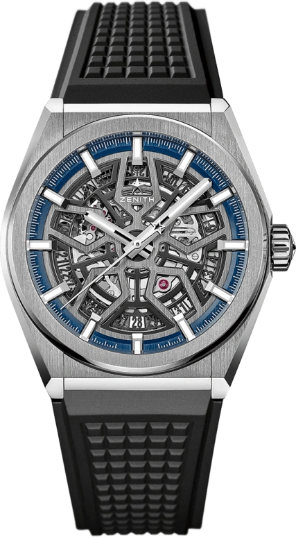 Zenith,Defy 41mm,41mm,Titanium,Skeleton,Automatic,Date,50hours,95,95.9000.670/78.R782