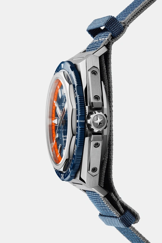 Zenith,Defy Extreme 42.50mm,42.50mm,Ceramic,Orange,Blue,Automatic,Day,Sapphire,95,95.9601.3620/51.I301