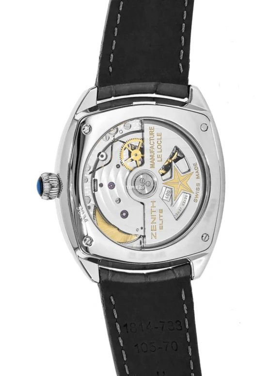 Zenith,Star 33mm,33mm,Stainless Steel,Blue,Automatic,55hours,In-house Caliber,03,03.1970.681/01.C733