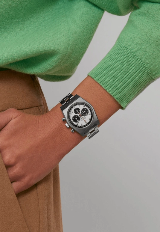 Zenith,Revival 37mm,37mm,Stainless Steel,White,Automatic,Chronograph,Date,Column Wheel,03,03.A384.400/21.M384